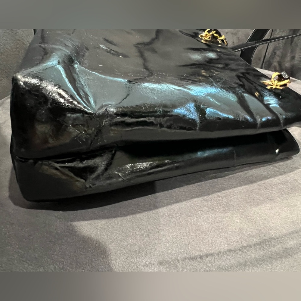24k gold hardware Chanel vintage tote bag - Picture 10 of 17